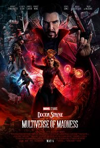 movie poster for Doctor Strange in the Multiverse of Madness