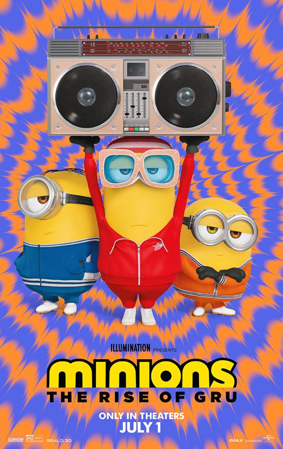 movie poster for Minions: Rise of Gru