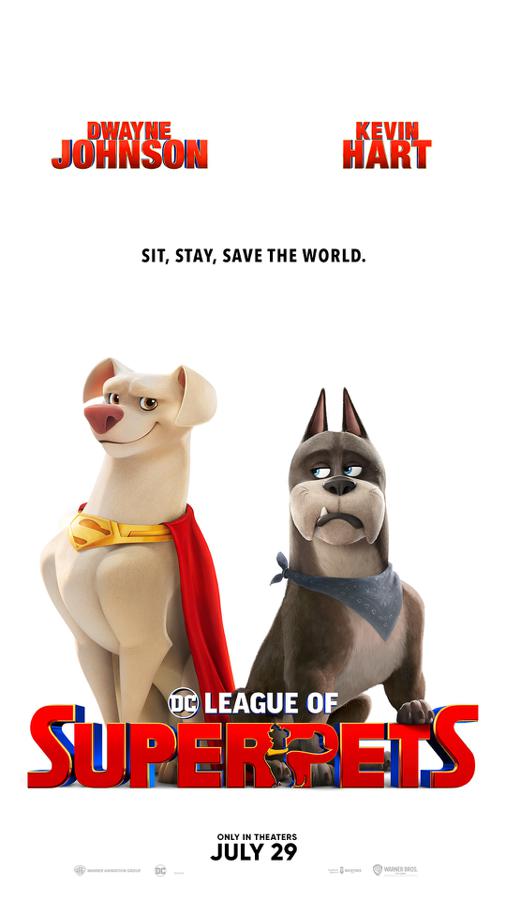 movie poster for DC League of Super-Pets