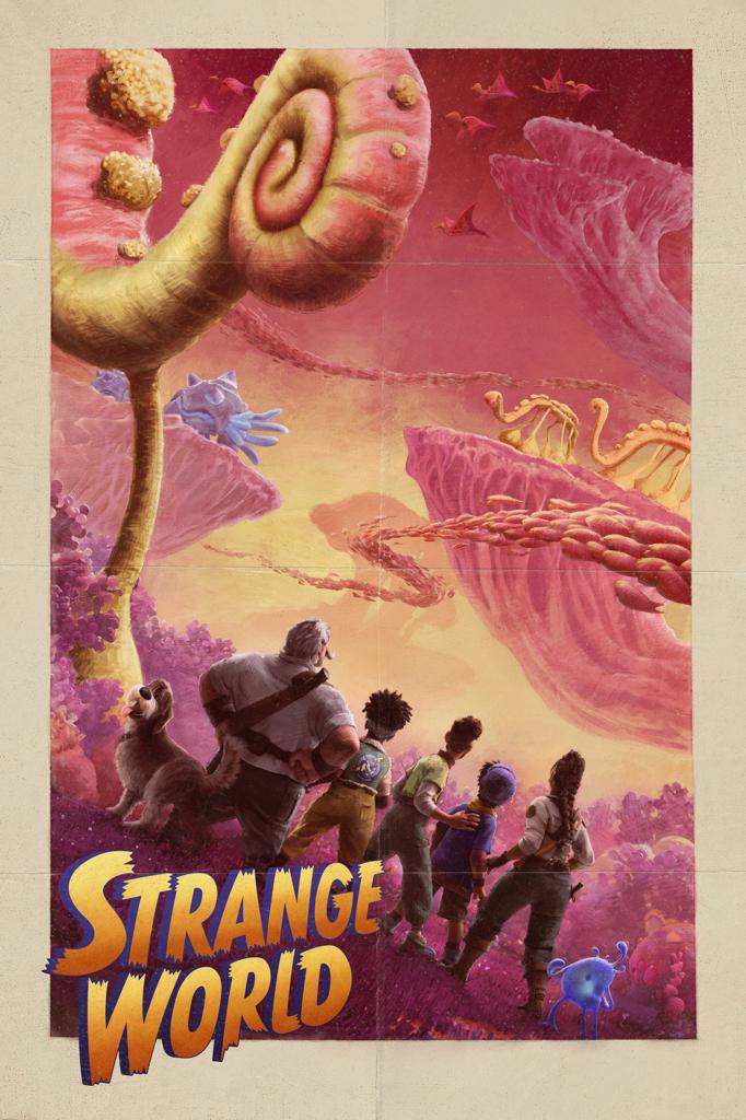 movie poster for Strange World